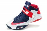 Nike耐克詹姆斯篮球鞋 士兵6代白蓝红 男