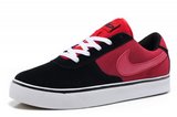 Nike耐克保罗板鞋 2012新款360系列 NIKE 6.0 MAVRK Low 2黑红 男