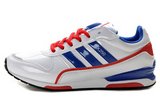 Adidas阿迪三叶草运动跑鞋 2012新款ZX250白蓝 男