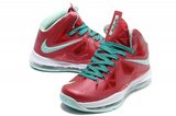 Nike耐克詹姆斯篮球鞋 2012新款10代红月 男