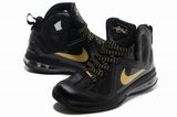 Nike耐克詹姆斯篮球鞋 2012新款9.5代黑金 男