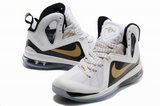 Nike耐克詹姆斯篮球鞋 2012新款9.5代白金 男