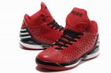 Adidas阿迪罗斯篮球鞋 2012新款轻无敌3代桔灰色 男