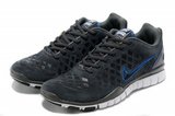 Nike耐克赤足跑鞋 2012新款FREE TR FIT反毛皮灰蓝 男