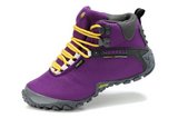 迈乐登山鞋 2012新款夏季头层皮紫色 女