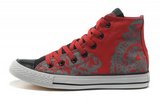 帆布鞋 2013蛇年生肖款限量版水晶底红黑 131814C 男女