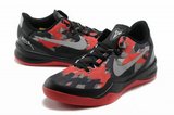 科比8代篮球鞋 2013新款黑红 555035-102 男