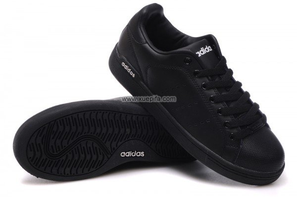 Adidas阿迪三叶草史密斯板鞋 2010新款2.5代黑色 男
