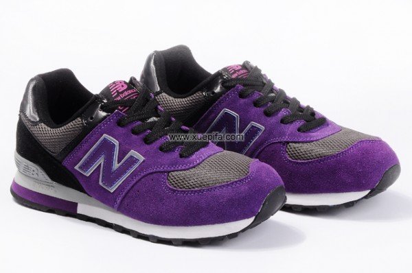 NewBalance新百伦576跑步鞋 紫灰黑 男