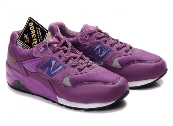 NewBalance新百伦580跑步鞋 紫色 情侣