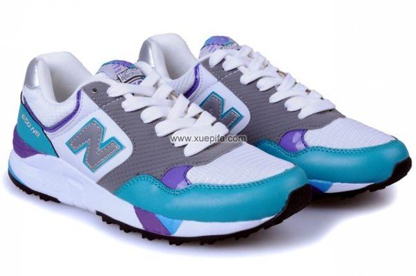 NewBalance新百伦850跑步鞋 白月紫 情侣