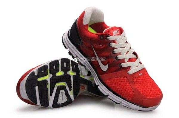Nike耐克登月跑鞋 2011新款科技5代兰绿 男