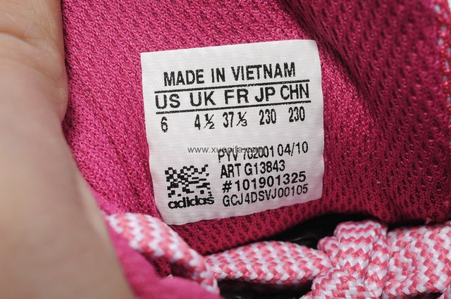 Adidas阿迪三叶草运动跑鞋 粉红色 女