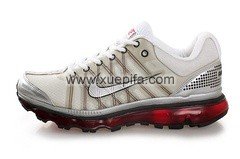 Nike耐克Air max跑鞋 09款1代白银红 男
