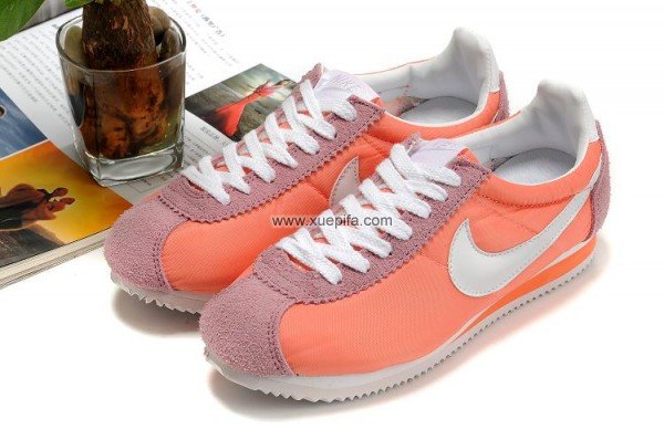 Nike耐克阿甘鞋 2011新款网布粉白 女