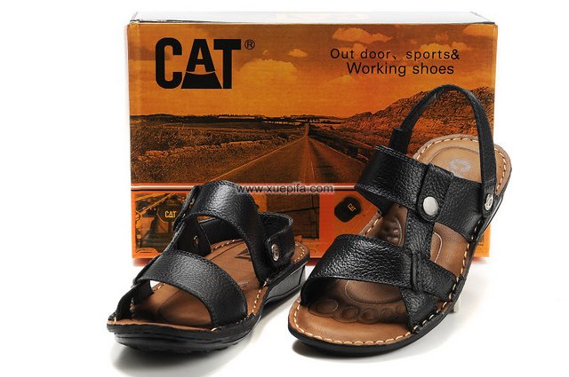 卡特凉鞋 黑色 男