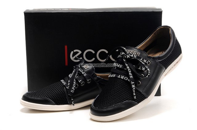 爱步网布鞋 黑色 男