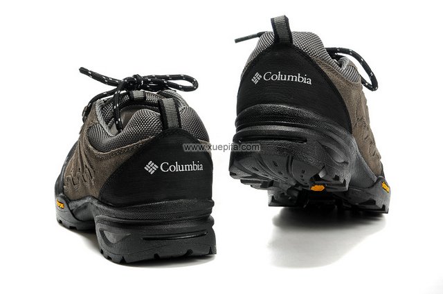 哥伦比亚登山鞋 暗灰 男