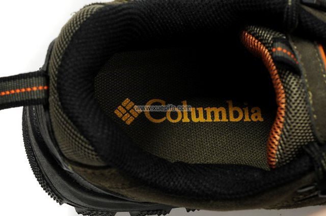 哥伦比亚登山鞋 新款军绿 男