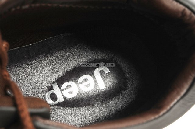 吉普皮靴 高邦咖啡色 男