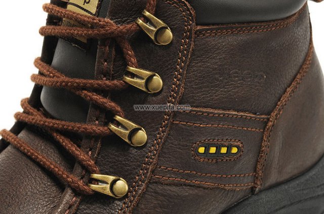 吉普皮靴 高邦咖啡色 男