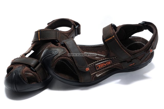Teva沙滩凉鞋 暗棕 男