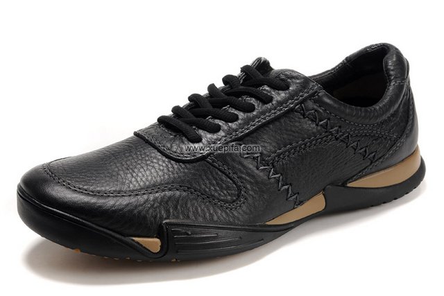 其乐皮鞋 感叹号二代黑色 男