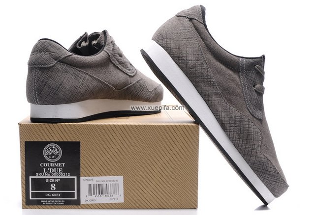 克米特休闲鞋 灰色 男