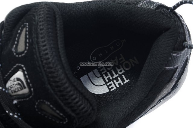 北脸网布登山鞋 清风透气黑白色 男