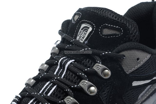 北脸网布登山鞋 清风透气黑白色 男