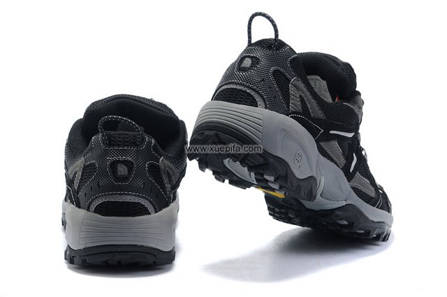 北脸网布登山鞋 清风透气黑白色 男