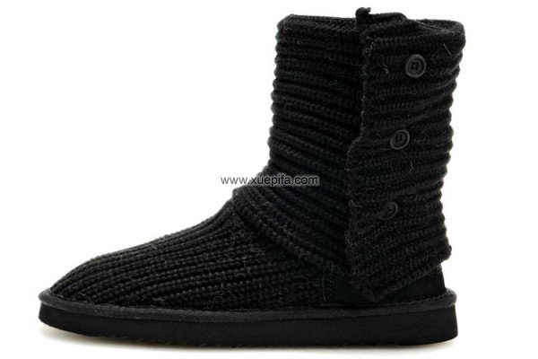 Ugg雪地靴高筒靴 5819新款黑色 女