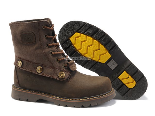 卡特休闲靴 2011个性工作鞋咖色 男