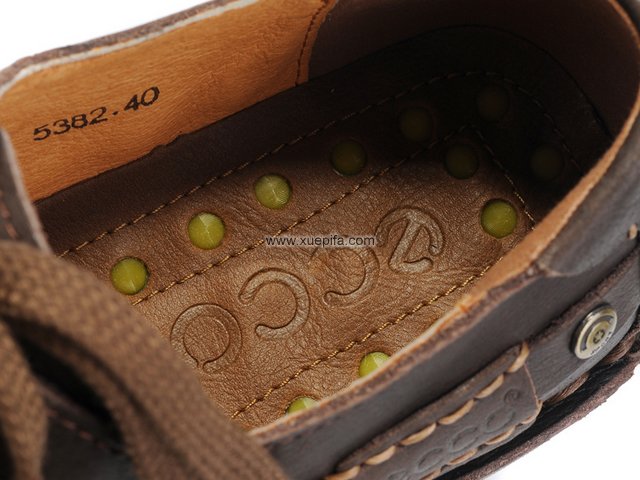 爱步皮鞋 2011按摩鞋垫卡其色 男