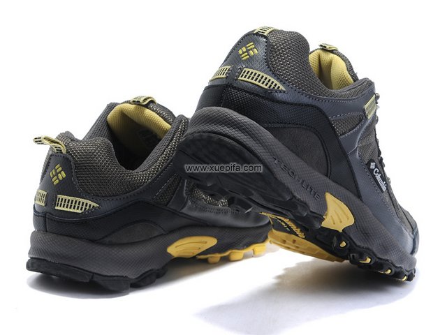 哥伦比亚登山鞋 2011新款灰黄色 男