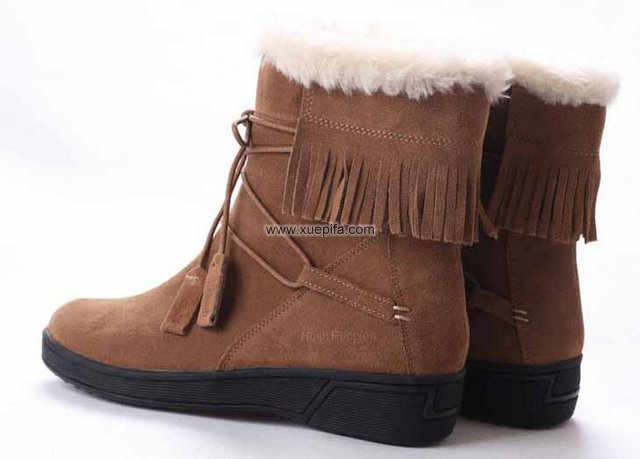 暇步士休闲靴 浅棕 女