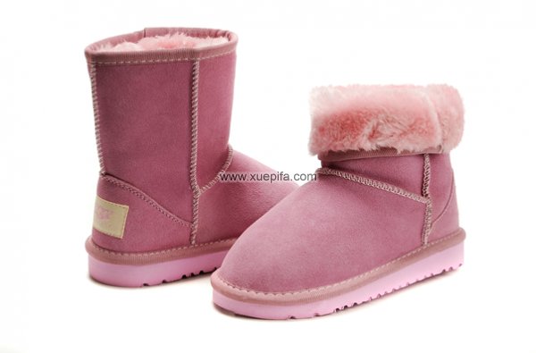 Ugg雪地靴童靴 2011冬季5281保暖粉色 儿童