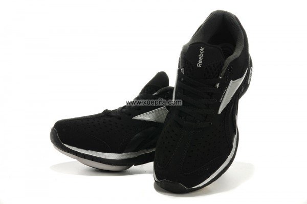 Reebok锐步easytone 2012新款8016跑步鞋黑银色 男