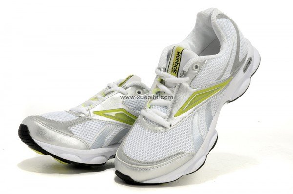 Reebok锐步runtone 2012新款8029跑步鞋白荧光绿色 女
