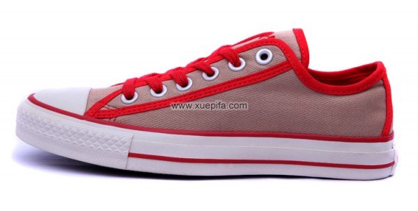 Converse匡威海外版 复古派队红色低帮 男女