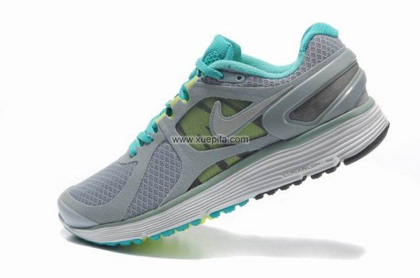 Nike耐克登月跑鞋 2012新款4.5代超轻透气减震灰月 女