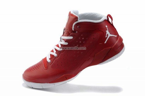 Nike耐克韦德篮球鞋 2012新款JORDAN FLY WADE II酒红 男
