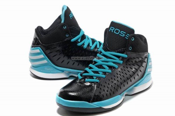 Adidas阿迪罗斯篮球鞋 2012新款轻无敌3代黑玉 男
