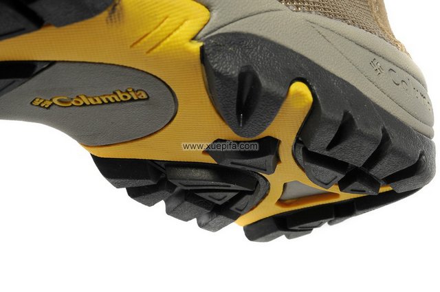 哥伦比亚网布鞋 2012新款夏季棕黄 男