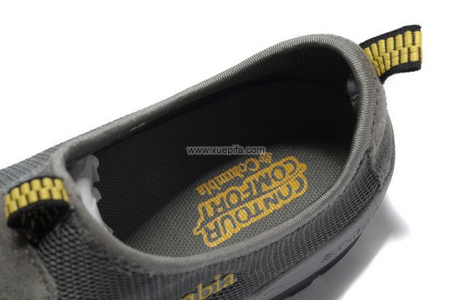 哥伦比亚网布鞋 2012新款透气灰色 男