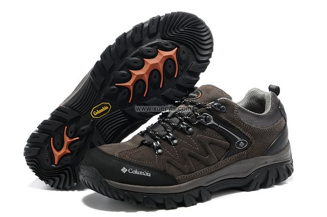 哥伦比亚登山鞋 2012新款徒步灰色 男