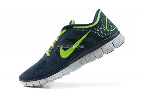 赤足跑鞋 FREE 5.0深蓝绿 510642-404 男