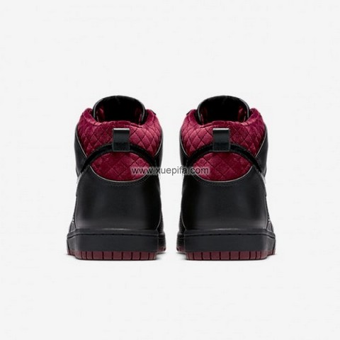 Dunk板鞋黑红 男