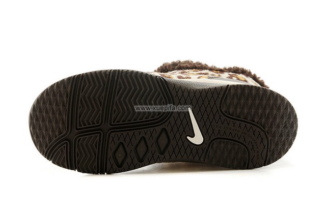 耐克童鞋雪地靴豹纹 