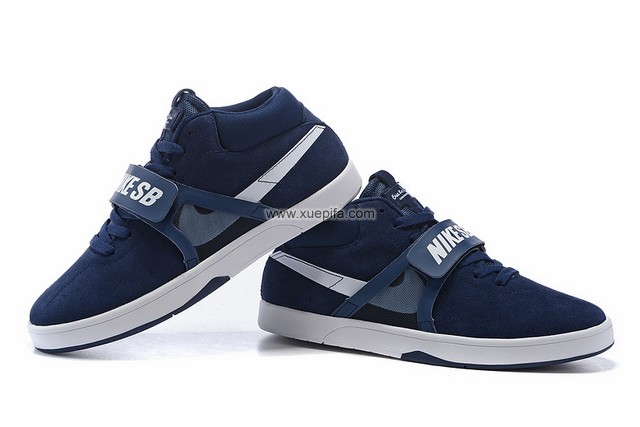SB鞋MID子滑板深蓝色 男